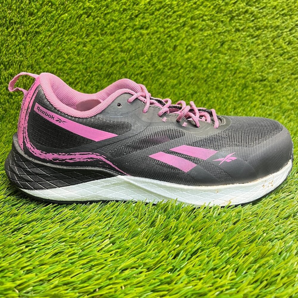 Reebok Floatride Energy 3 Womens Size 8.5M Black Composite Toe Safety Work Shoes